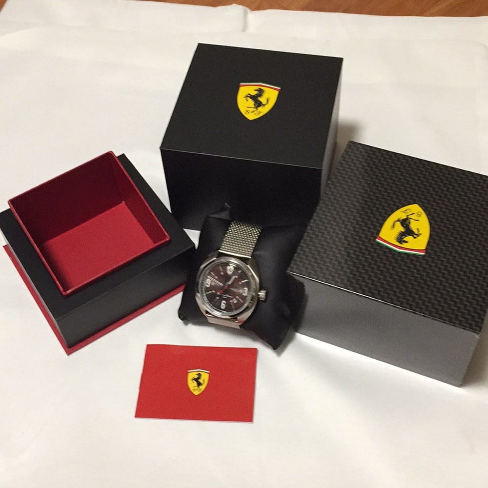 NWT! Ferrari Men’s Watch